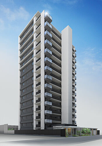 シティハウス府中八幡町 外観完成予想図