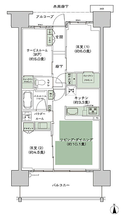 タイプ：B4'-標準