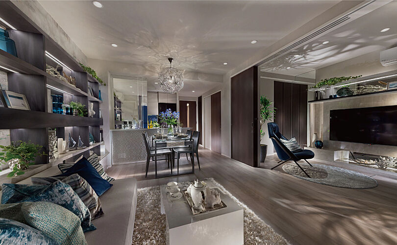 シティテラス稲毛海岸 リビング・ダイニング