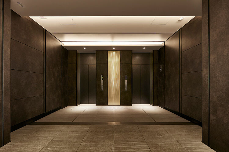 シティタワー青葉通一番町 エレベーターホール