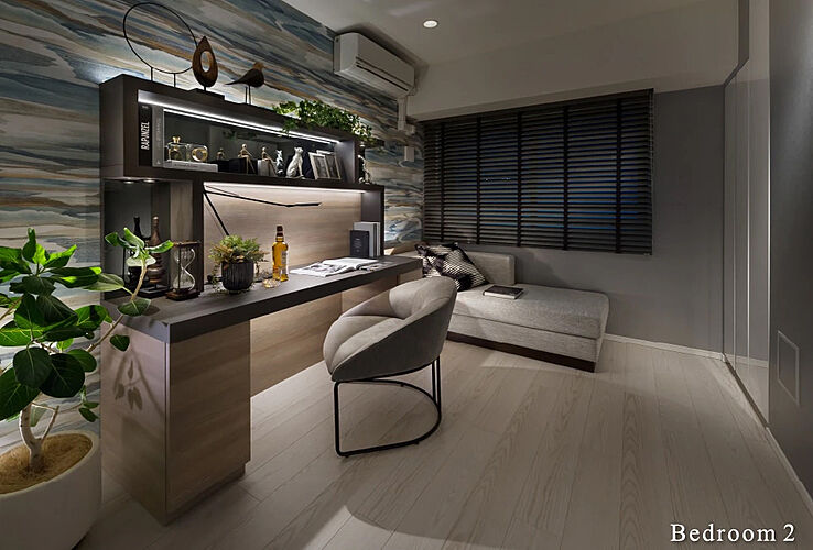 シティハウス横浜 ベッドルーム