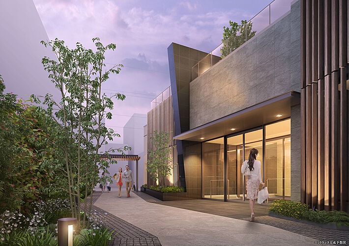 シティタワーズ板橋大山ノースタワー エントランス完成予想図