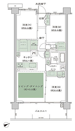 シティテラス善福寺公園 間取り D-B2