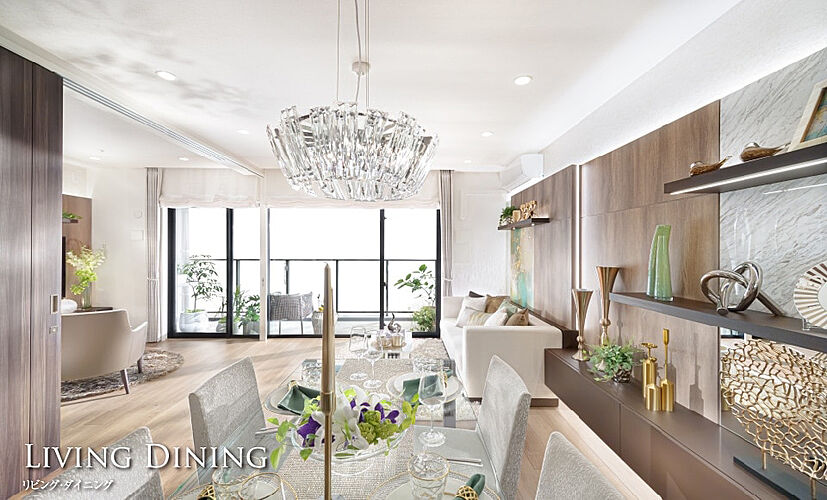 シティテラス赤羽THE EAST リビング・ダイニング