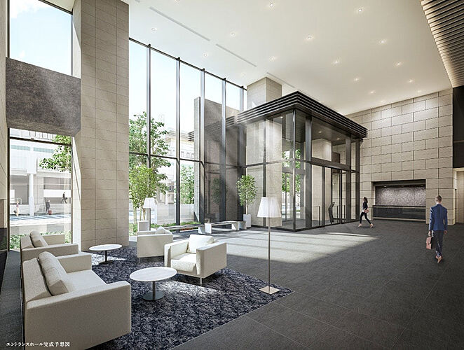 シティタワー綾瀬 エントランスホール完成予想図