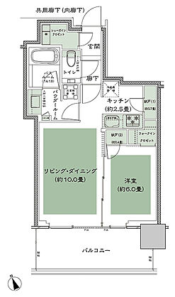 グランドシティタワー池袋 間取り SW-45D-標準