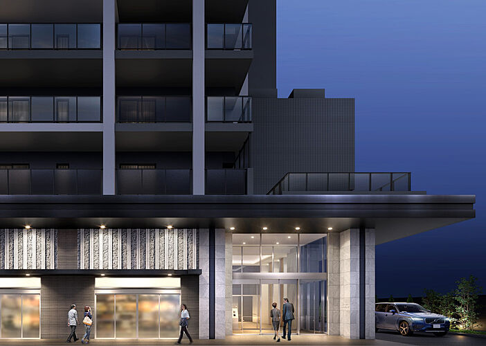 シティタワー山形本町 エントランス完成予想図