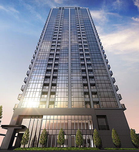 シティタワー札幌すすきの 外観完成予想図