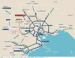 ガーデンハウス成増 アクセス図