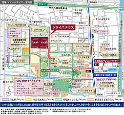 ソライエテラス　ウエスト 現地案内図