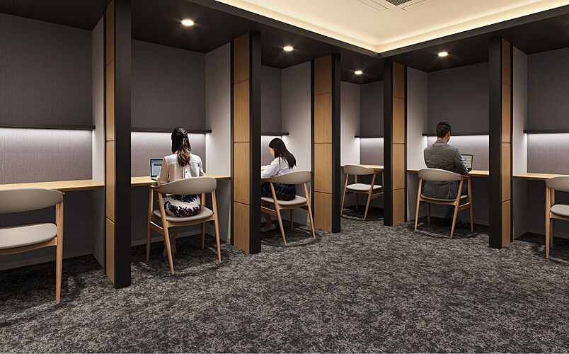 シティハウス大宮氷川 共用空間完成予想図