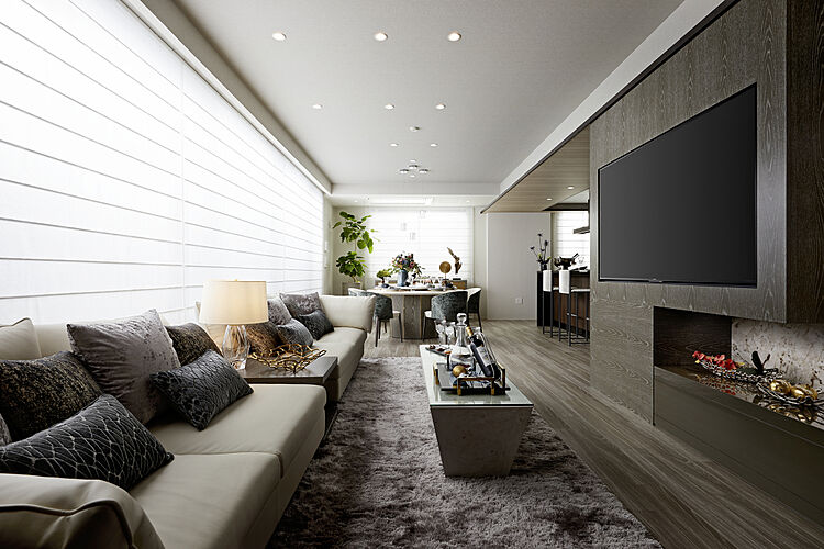 ザ・ライオンズ覚王山 リビング・ダイニング