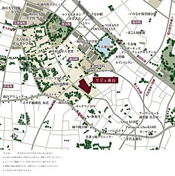 リジェ南山 現地案内図