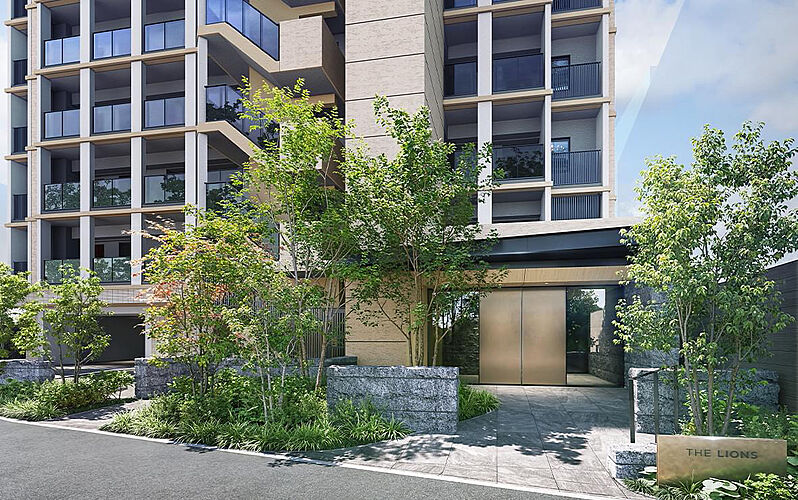 ザ・ライオンズ千林駅前 エントランスアプローチ完成予想図