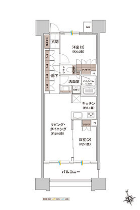 ザ・ライオンズ枚方光善寺タワー 間取り F