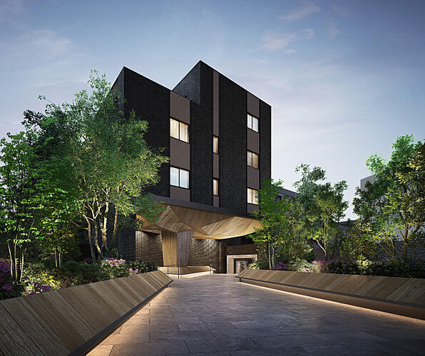 ブランズ中央林間 エントランス完成予想CG