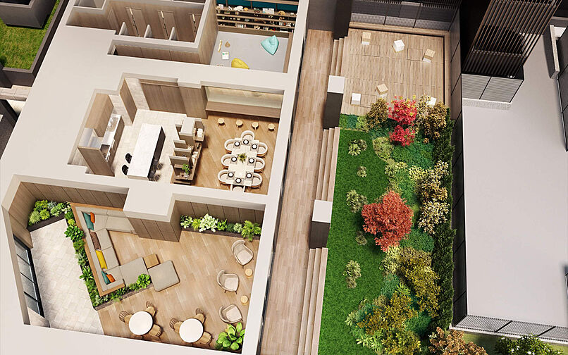 ブランズ中央林間 共用部