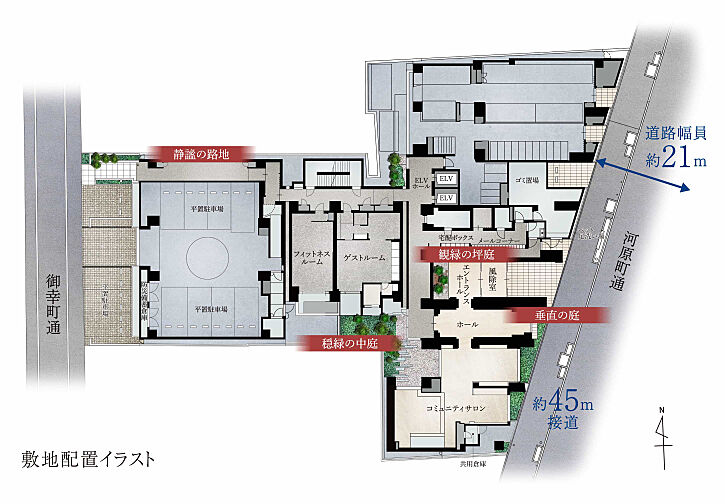 ブランズ京都河原町通 共用部