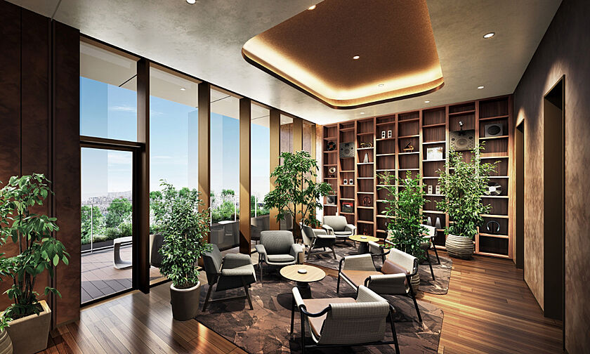 ブランズタワー大崎 共用部