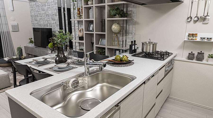 ブランズ大宮日進ビアレ オープンキッチン