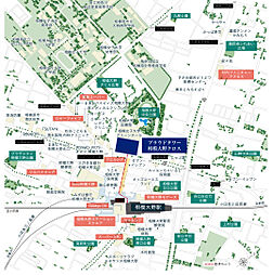 プラウドタワー相模大野クロス ( 第4期 3次 ) 現地案内図