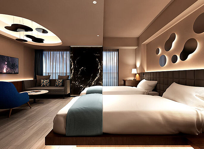 プラウドタワー小岩フロント ( 第4期 ) ゲストルーム完成予想CG