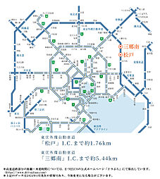 オハナ 松戸ガーデニア アクセス図