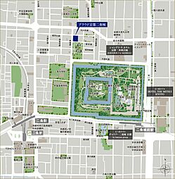 プラウド京都二条城 ( 第3期 ) 現地案内図