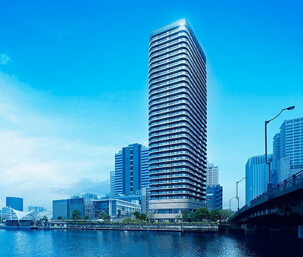 パークタワー品川天王洲 外観完成予想CG