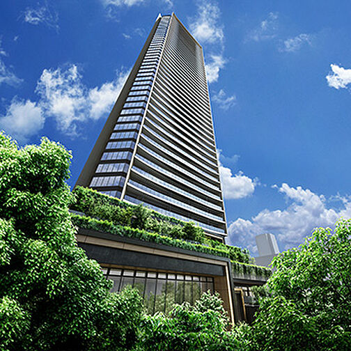 セントラルガーデン月島　ザ　タワー 外観