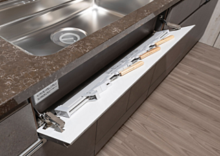 セントラルガーデン月島　ザ　タワー シンク前包丁差し