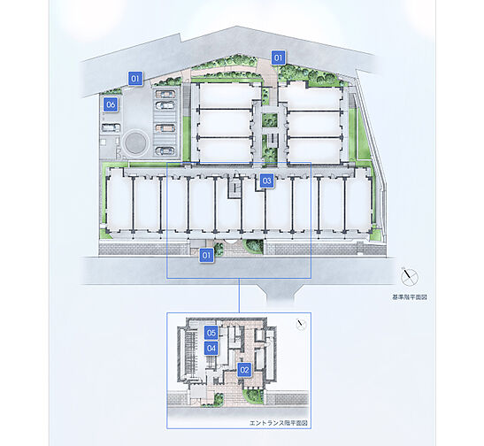 パークホームズたまプラーザ　ヒルサイドコート 共用部