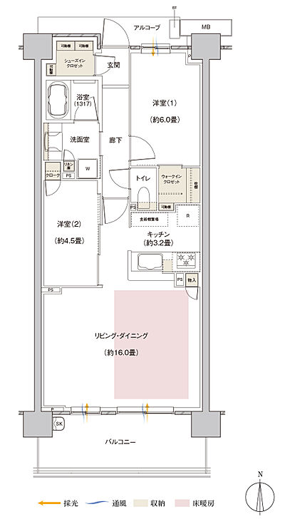 タイプ：66Ab【MENU PLAN2】