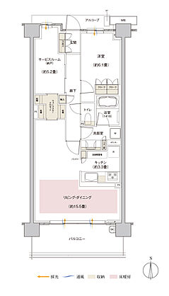 パークホームズ伊丹稲野ガーデンスクエア ステーションゲート 間取り 69Ab【MENU PLAN1】