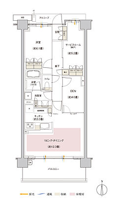 パークホームズ伊丹稲野ガーデンスクエア ステーションゲート 間取り 69Bc【MENU PLAN1】