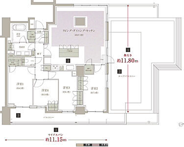 ザ パークハウス 板橋大山大楠ノ杜 間取り一覧 オウチーノ 新築マンション 分譲マンション Hn