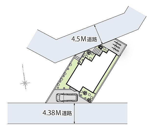 【2つの道路に面した通風、採光に恵まれた住戸】2方道路で風が通り抜ける開放的な3LDKが登場！LDKはコミュニケーションが自然と育まれる対面キッチンを採用し、隣接するマルチスペースでお子様の勉強など、ご家族揃って思い思いにお過ごしいただけます。
