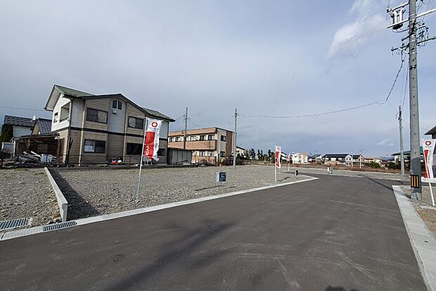 現地写真　手前から5・6・7号地