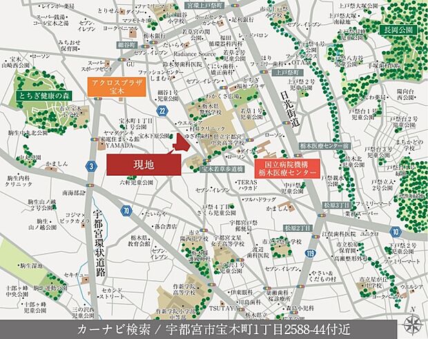 ※付近案内図