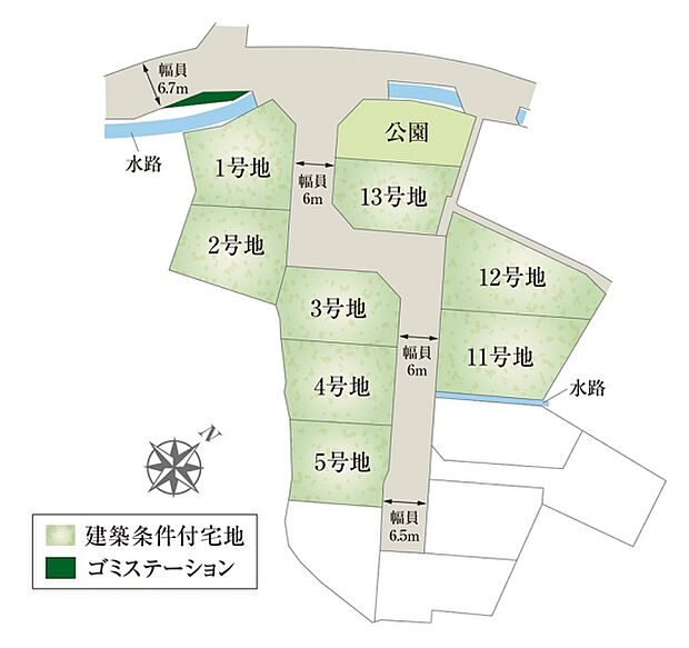 ※区画図