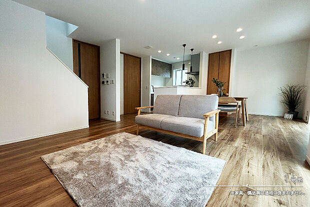 【1号地 リビング】1号地