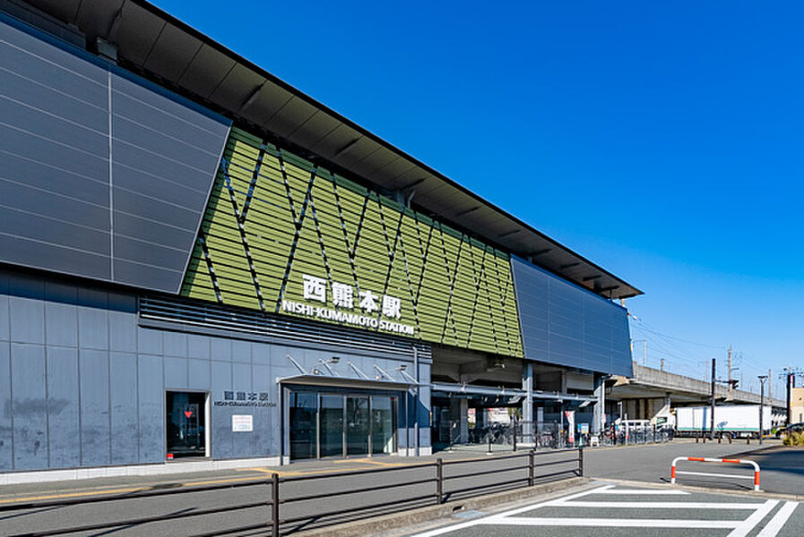 【車・交通】JR鹿児島本線「西熊本」駅
