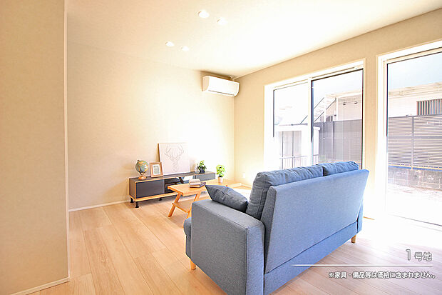 【1号地 リビング】1号地