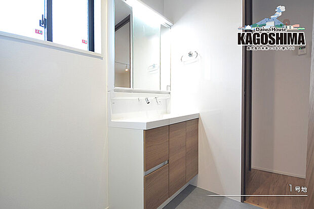 【1号地 洗面室】1号地