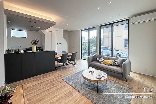 【1号地 リビング】1号地