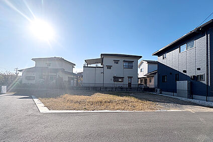 5号地 前面道路含む現地写真