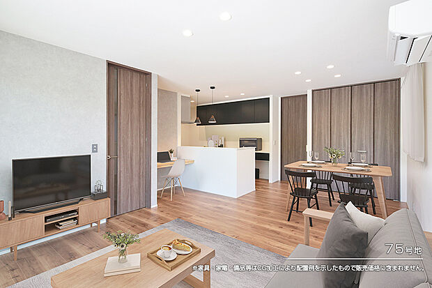 【75号地 リビング】75号地