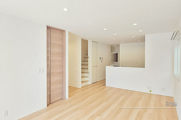 【2号地 リビング】2号地