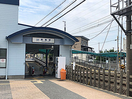 近鉄名古屋線「近鉄長島」駅 約590m