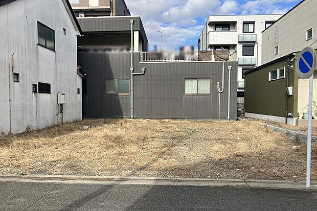 【1号地 前面道路含む現地写真】1号地